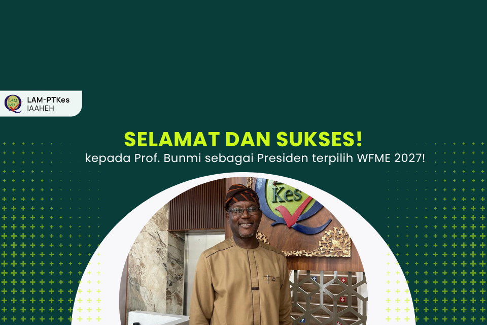 Selamat dan Sukses untuk Presiden Terpilih WFME 2027!